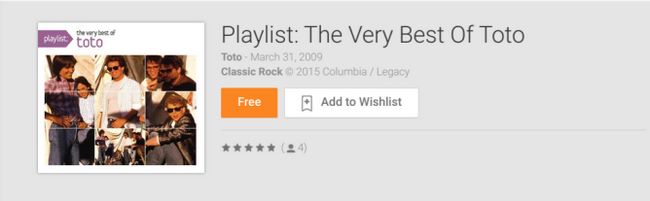 Fotografía - [Alerta Trato] The Very Best Of Toto y Meat Loaf Álbumes uno en Google Play Music